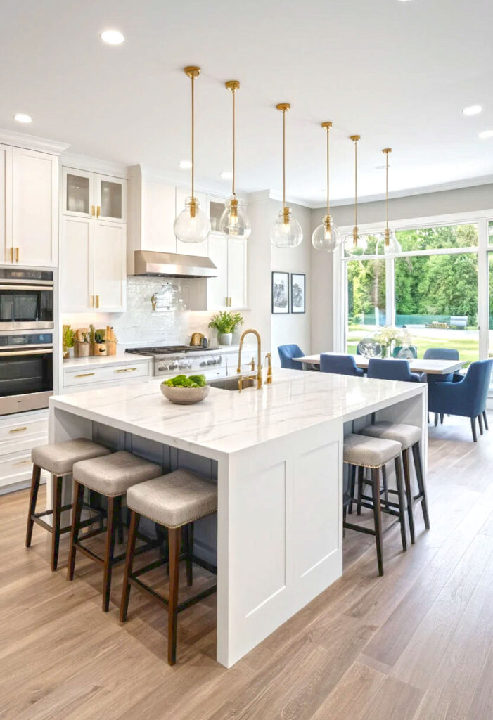 02. Modern Kitchen Design With Open Concept Flow 2