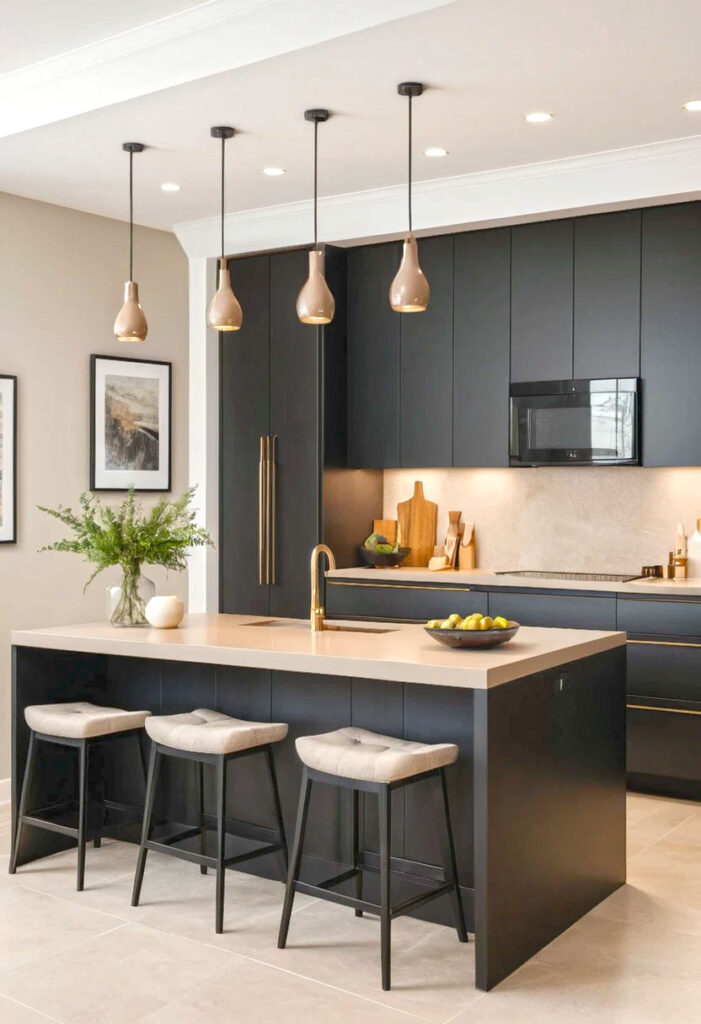 07. A Beige Floor Kitchen Thats Surprisingly Chic 2