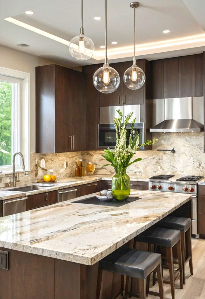 12. The Stone Kitchen Renovation For Earthy Luxury 1