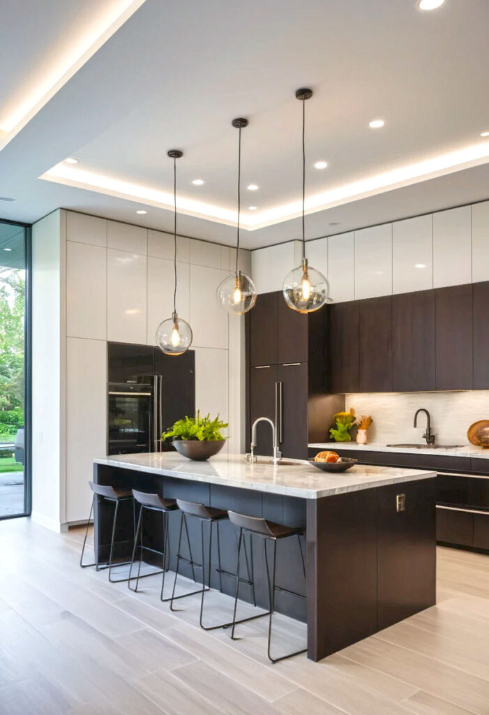 13. A Modern Kitchen Doesnt Ignore Lighting 1