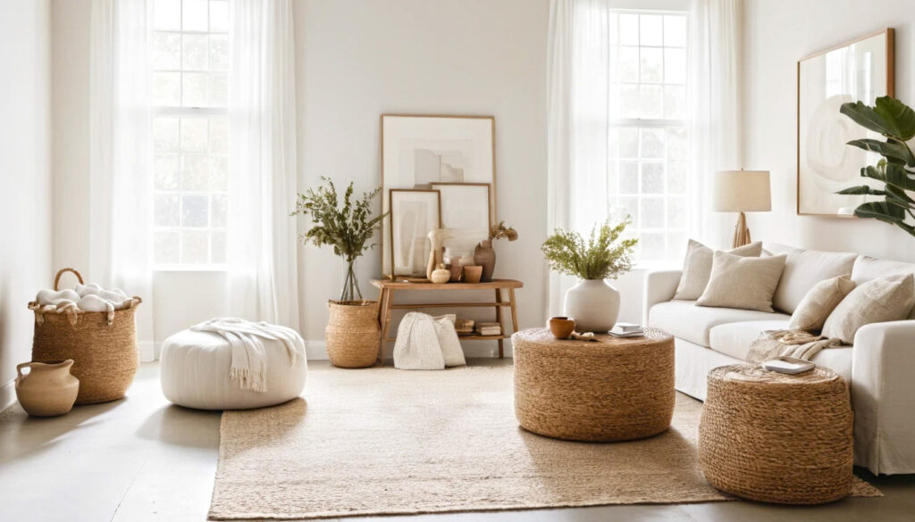 A Calm Clutter Free Space Where Simple Storage And Clean Lines Make Staying Organized Feel Effortless 6