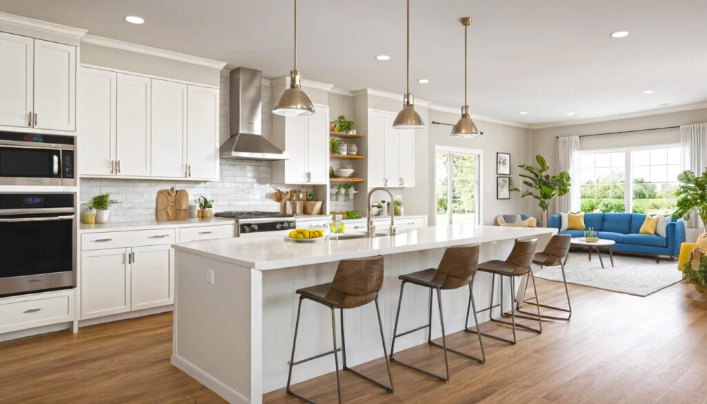 Advantage disadvantage open concept kitchen: real pros & cons