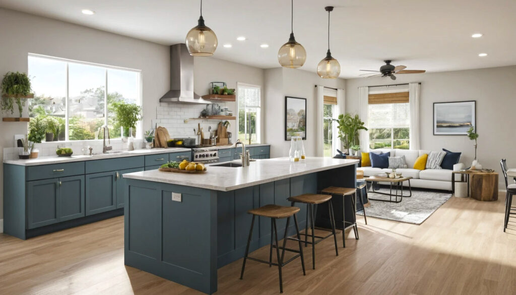 An Open Concept Kitchen Brings Airy Freedom And Easy Flow But It Also Exposes Every Sound Smell And Bit Of Clutter In The Space 3