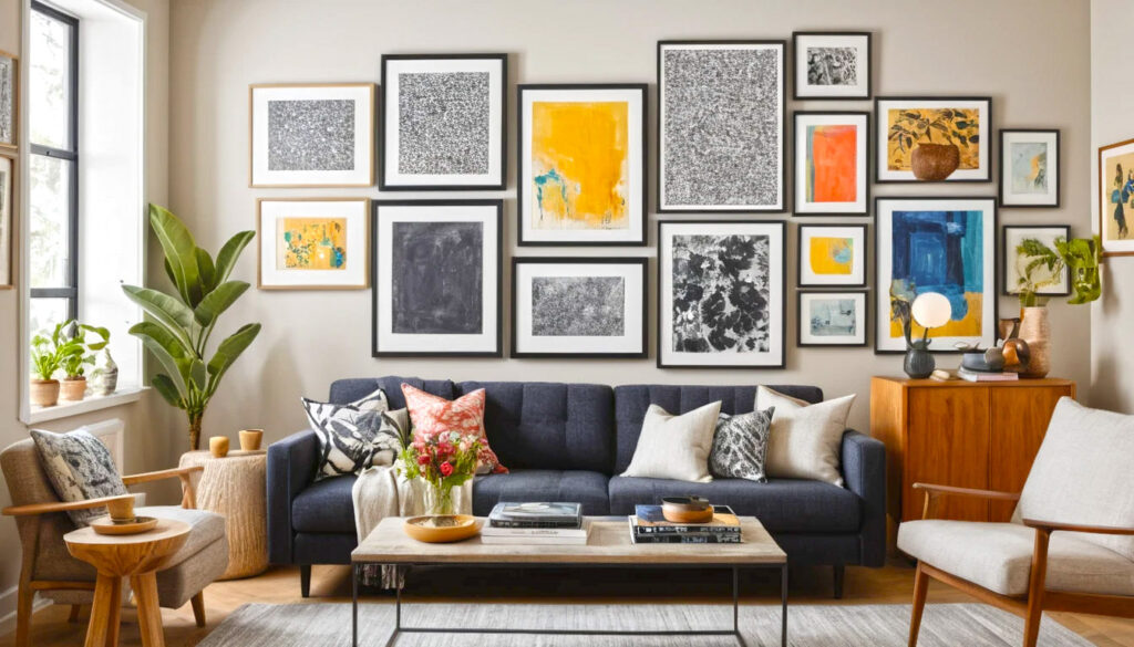 DIY Wall Art And Photo Display Ideas For Every Home – Mix Paintings Photography And Chaos Gracefully 1 1
