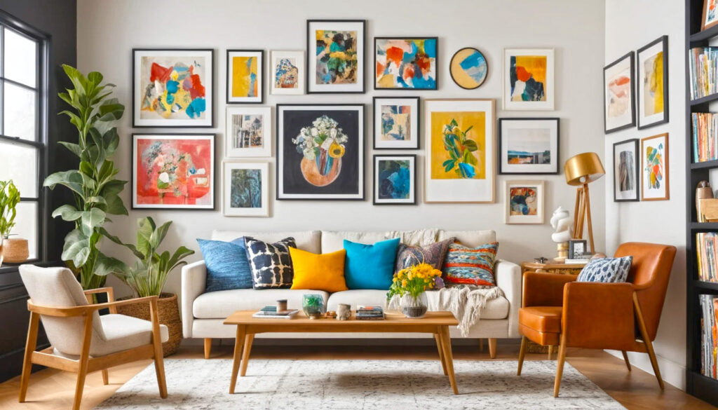 DIY Wall Art And Photo Display Ideas For Every Home – Mix Paintings Photography And Chaos Gracefully 2 1