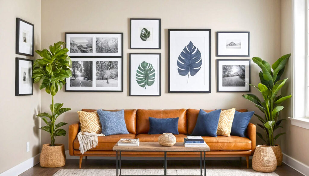 DIY Wall Art And Photo Display Ideas For Every Home – The Awkward Wall Fixer Gallery Wall To The Rescue 2