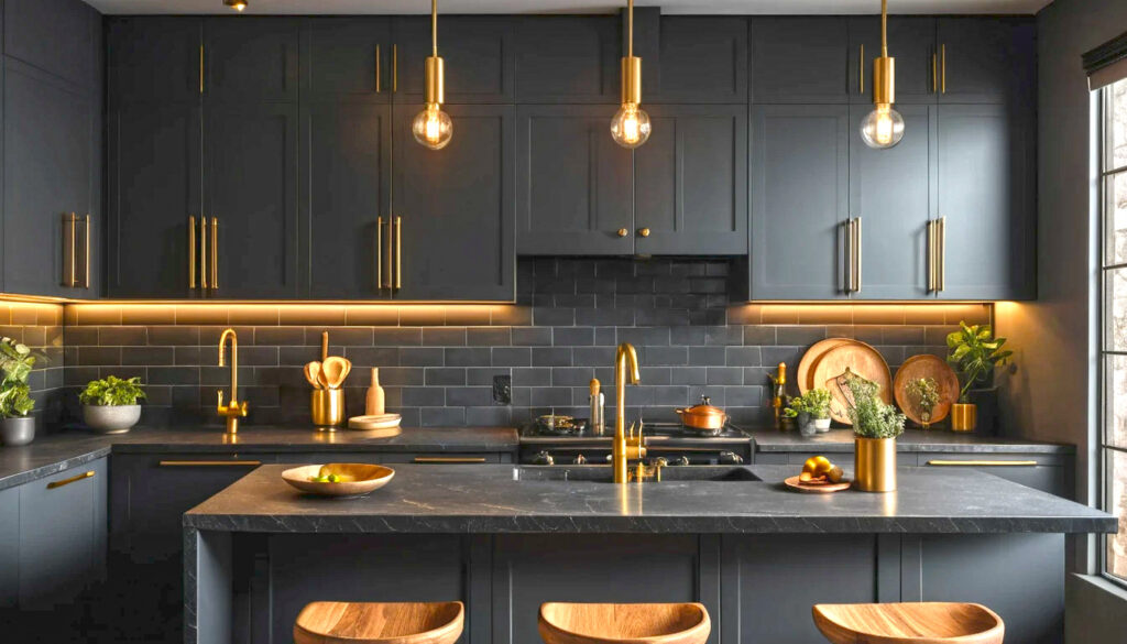 Small Kitchen Bold Attitude Where Luxury Sneaks Into Every Tight Corner 1