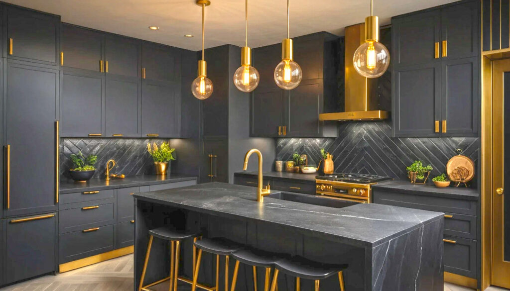 Small Kitchen Bold Attitude Where Luxury Sneaks Into Every Tight Corner 2