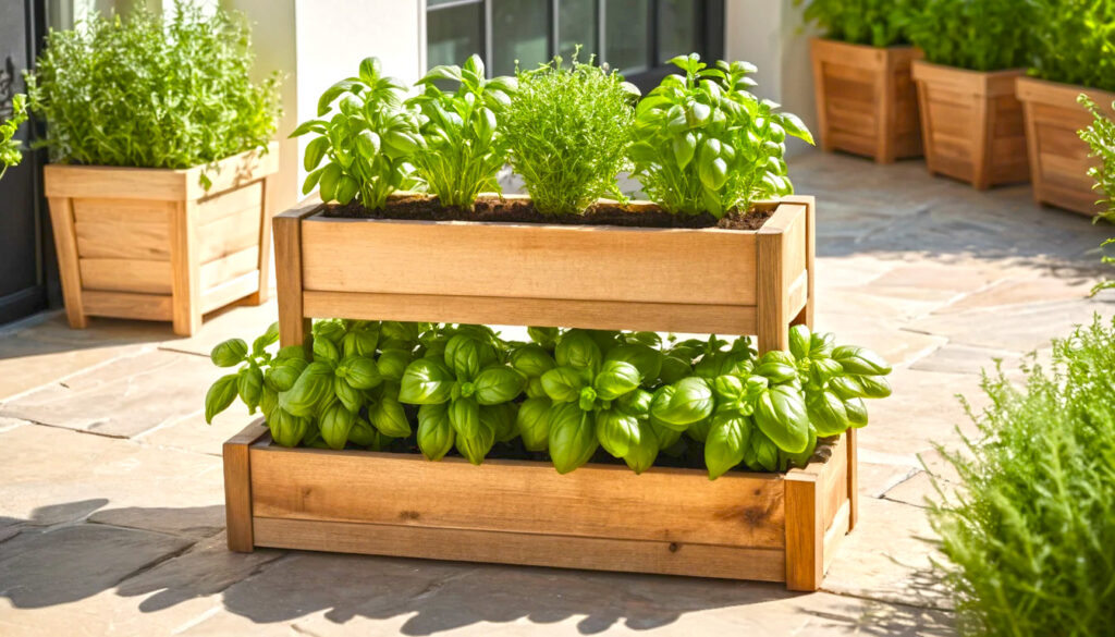 Tiered Gardens Stack Your Herbs And Stretch Your Space