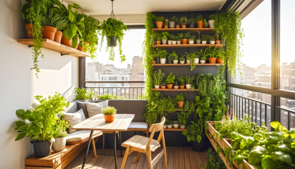 Tiny Balcony Massive Green Energy 1