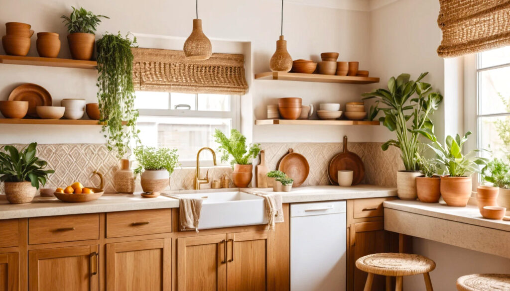 Tiny Kitchen Big Soul Filled With Light Texture And Effortless Charm 1