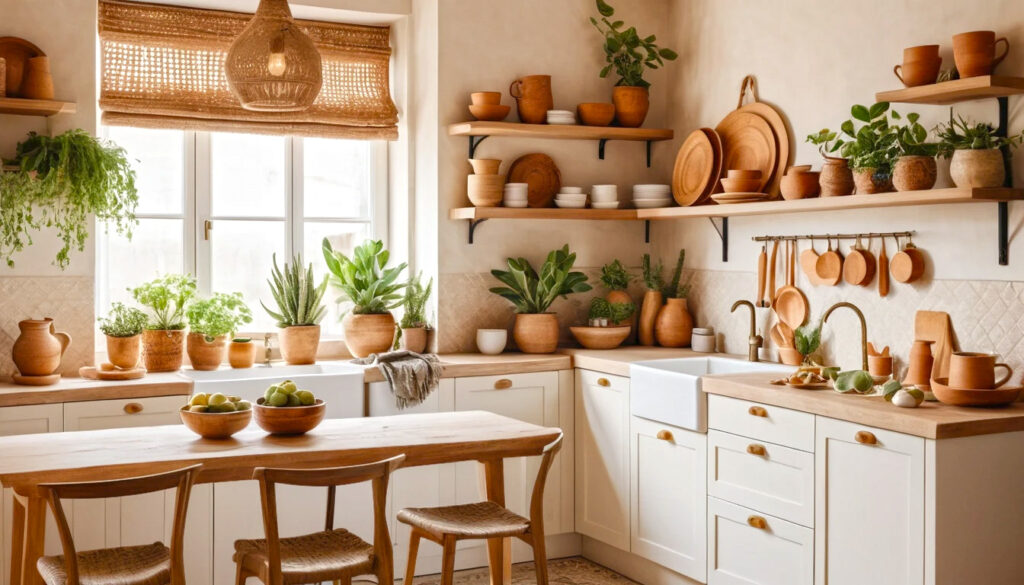 Tiny Kitchen Big Soul Filled With Light Texture And Effortless Charm 2