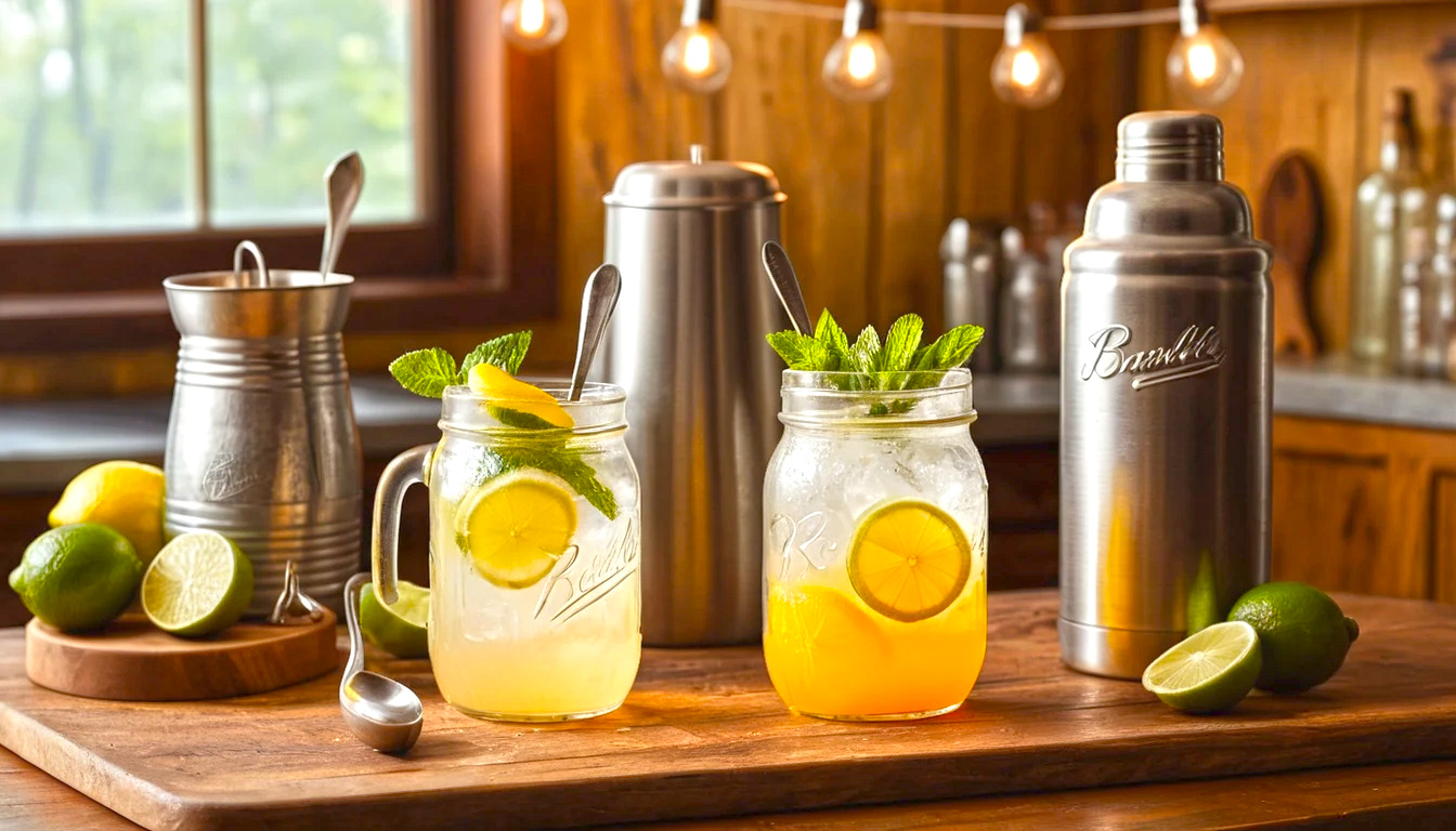 How To Make Mason Jar Cocktail Shakers