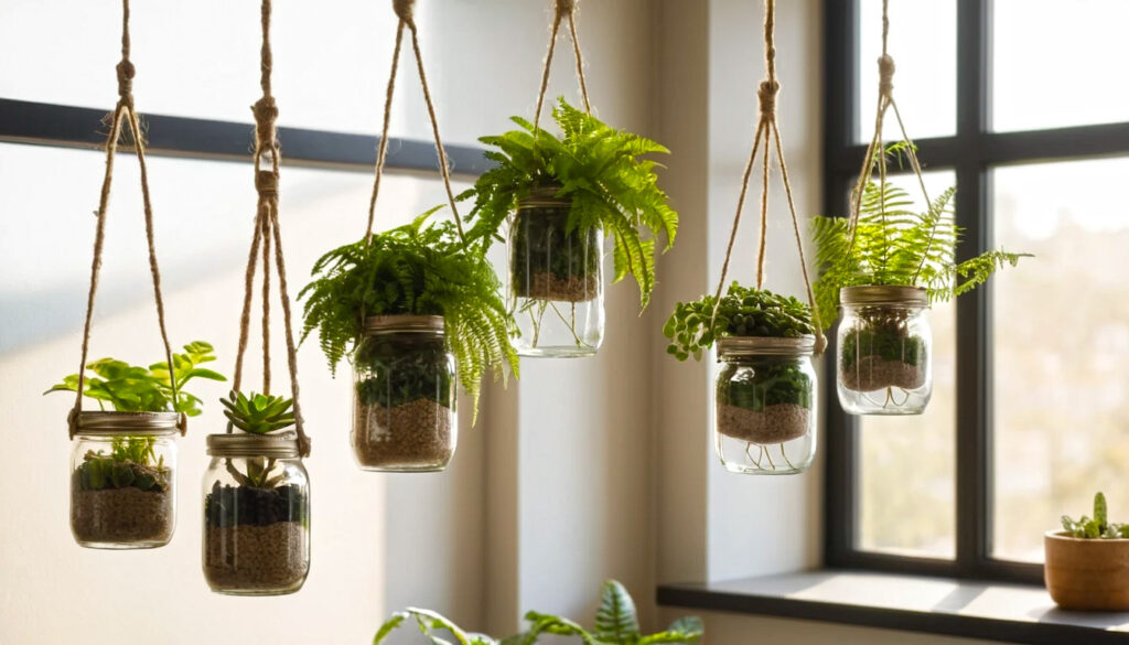 How To Make Mason Jar Floating Plant Holders