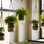 How to make mason jar floating plant holders