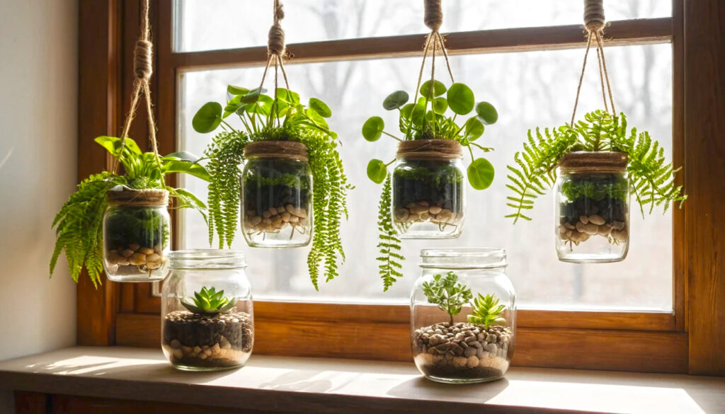 How To Make Mason Jar Floating Plant Holders 3