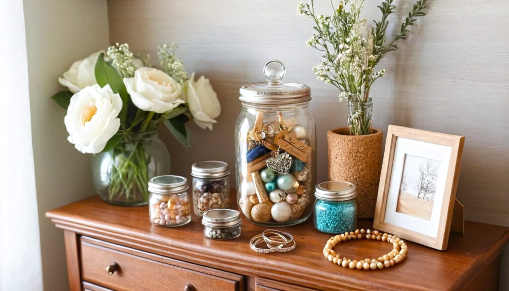 How To Make Mason Jar Jewelry Holder