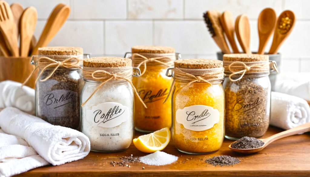 How To Make Mason Jar Sugar Scrub 2