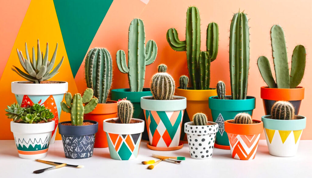 How To Turn Any Painted Plant Pot Into A Holiday Headliner 3